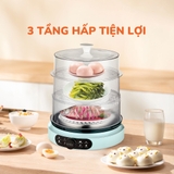 Nồi hấp Unie UE680 dung tích lớn 15L, 3 tầng hấp rộng rãi - Ảnh 6