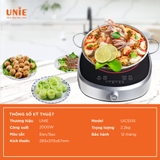 Bếp từ đơn UNIE UICS51S công suất 2000W, 6 chế độ nấu - Ảnh 2