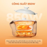 Nồi kho hầm dưỡng sinh 5 in 1 UNIE USC888, nắp sứ kép cao cấp - Ảnh 5