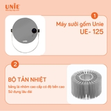 Máy sưởi gốm UNIE UE-125 nhỏ gọn, làm ấm nhanh - Ảnh 6