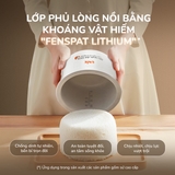 Nồi cơm điện lòng gốm cao cấp UNIE URC818P -  Tạo cơm cháy - Ảnh 4