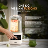 Máy làm sữa hạt UNIE UCB15 dung tích 1.5L, 10 chức năng xay nấu - Ảnh 14