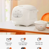 Nồi cơm điện lòng gốm tự nhiên UNIE URC815, dung tích 1,5L - Ảnh 3