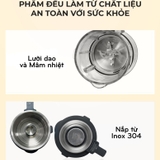 Máy làm sữa hạt UNIE V9S PRO dung tích 1,75L - Ảnh 11