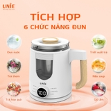 Ấm siêu tốc đa năng 6in1 UNIE UEK1081W chất liệu thủy tinh bền bỉ - Ảnh 5