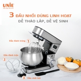 Máy trộn bột đa năng Unie EM2  dung tích 5L, 6 tốc độ điều chỉnh - Ảnh 6