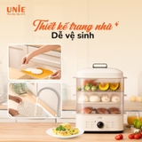 Nồi hấp UNIE UE560 dung tích 18L, 3 tầng hấp tiện lợi - Ảnh 6