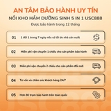 Nồi kho hầm dưỡng sinh 5 in 1 UNIE USC888, nắp sứ kép cao cấp - Ảnh 7
