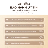 Máy làm sữa hạt UNIE UCB15 dung tích 1.5L, 10 chức năng xay nấu - Ảnh 21