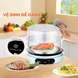 Nồi hấp Unie UE680 dung tích lớn 15L, 3 tầng hấp rộng rãi - Ảnh 4