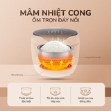 Nồi cơm điện tử UNIE URC612 , nấu cơm giảm đường, dung tích 1,2L - Ảnh 9