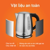 Ấm siêu tốc UNIE UE-300 dung tích 1L, chất liệu inox304 an toàn - Ảnh 3