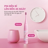 Bàn chải điện trẻ em Unie Kidtini UET318P cảm biến lực thông minh - Ảnh 9