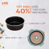 Nồi áp suất điện UNIE UN-630 dung tích 3L, lòng nồi 5 lớp bền bỉ - Ảnh 9