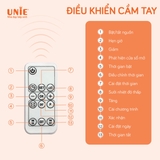 Máy sưởi gốm UNIE UE-125 nhỏ gọn, làm ấm nhanh - Ảnh 12