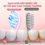 Bàn chải điện Unie UET518P đầu chải dao động, LED trắng răng - Ảnh 9
