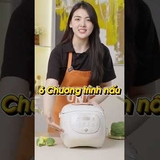 Nồi cơm điện lòng gốm tự nhiên UNIE URC815, dung tích 1,5L - Video