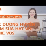 Máy làm sữa hạt UNIE V8S, 10 chức năng nấu - Video
