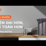 Ấm siêu tốc UNIE UE-302 dung tích 1.8L, đun sôi nhanh chóng - Video