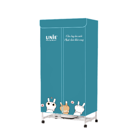 Máy sấy quần áo UNIE UE-688 sấy 10-20kg cùng lúc, gấp gọn tiện lợi
