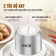 Máy xay thịt UNIE UM366 - 2,5L, 2 cối xay thủy tinh + trục đánh ruốc - Ảnh 5
